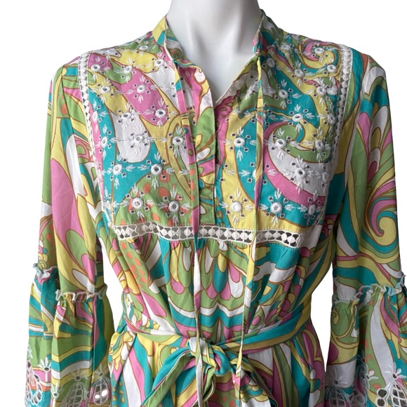 BY ADIVA Miss June Short Bohemian Querida Dress, One Size - Picture 8 of 16